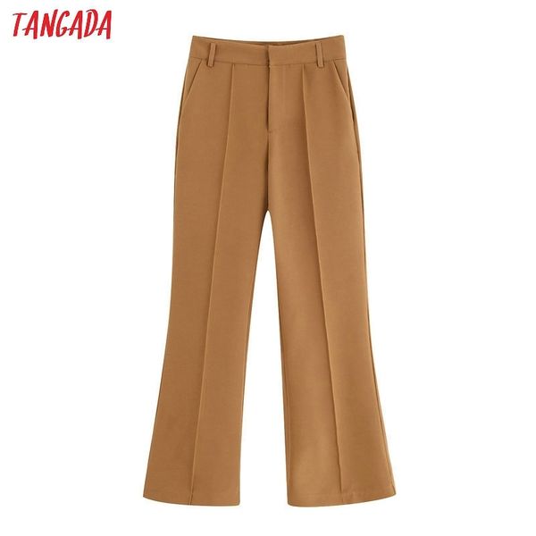 tangada fashion women solid flare pants trousers high waist pockets pants autumn winter female casual pants pantalones be678 y200418, Black;white
tangada fashion women solid flare pants trousers high waist pockets pants autumn winter female casual pants pantalones be678 y200418, Black;white