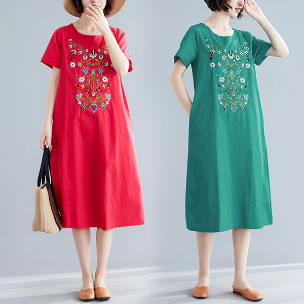 high street woman 2021 summer floral embroidery of plus skinny ocasional women shirts loose blouses dressed as beach 41zp, Black;gray
high street woman 2021 summer floral embroidery of plus skinny ocasional women shirts loose blouses dressed as beach 41zp, Black;gray