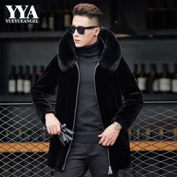 men's fur & faux black collar wool jacket men detachable leather long coat thicken warm mens winter clothes overcoat
men's fur & faux black collar wool jacket men detachable leather long coat thicken warm mens winter clothes overcoat