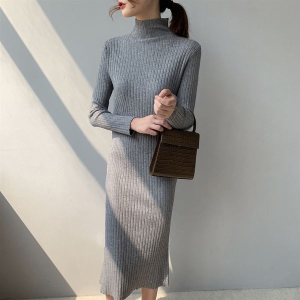 2021 new knitted autumn high stretch sleeve turtleneck pullovers long women sweater pull femme gge7, White
2021 new knitted autumn high stretch sleeve turtleneck pullovers long women sweater pull femme gge7, White