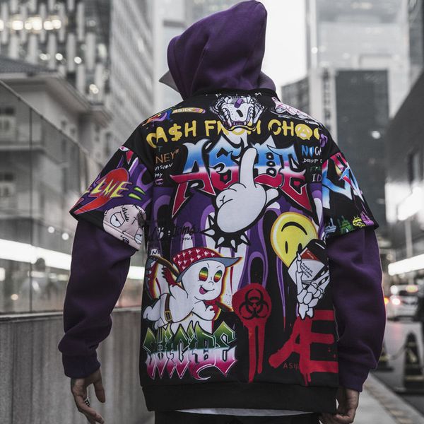 graffiti devil hoodie male casual hip hop fashion streetwear sweatshirt male female oversized top, Black
graffiti devil hoodie male casual hip hop fashion streetwear sweatshirt male female oversized top, Black