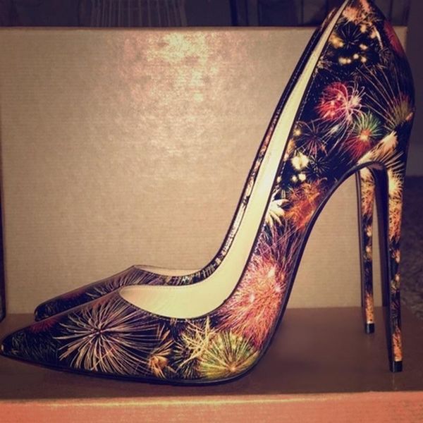 fireworks pointy toe stiletto pump printed floral patent leather dress shoes 12cm 10cm 8cm shallow patchwork party shoes, Black
fireworks pointy toe stiletto pump printed floral patent leather dress shoes 12cm 10cm 8cm shallow patchwork party shoes, Black