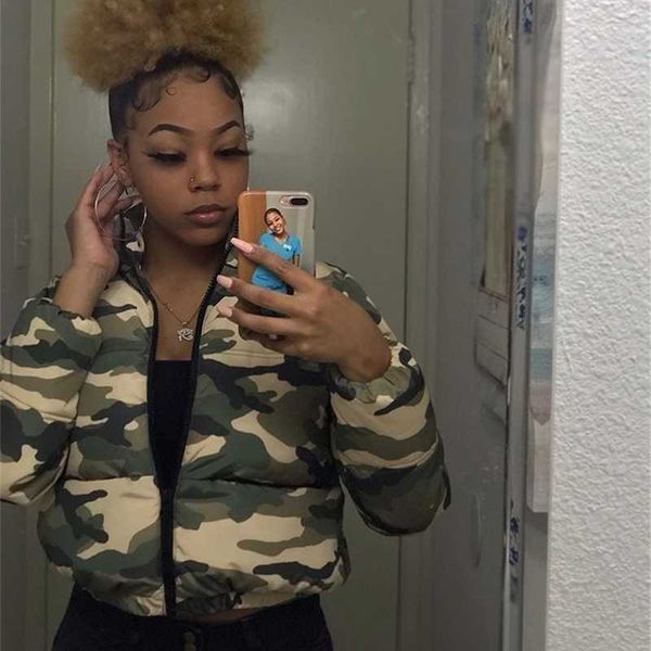 wjustforu puffer women camouflage plus size fashion winter parka casual parkas zipper down jacket 201014, Black
wjustforu puffer women camouflage plus size fashion winter parka casual parkas zipper down jacket 201014, Black