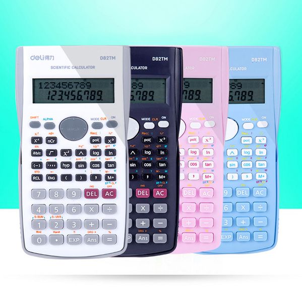 Calculator Portable Multi-functional Scientific Calculator Applicable For Test And Business Calculating Four Colors For Option Calculator
