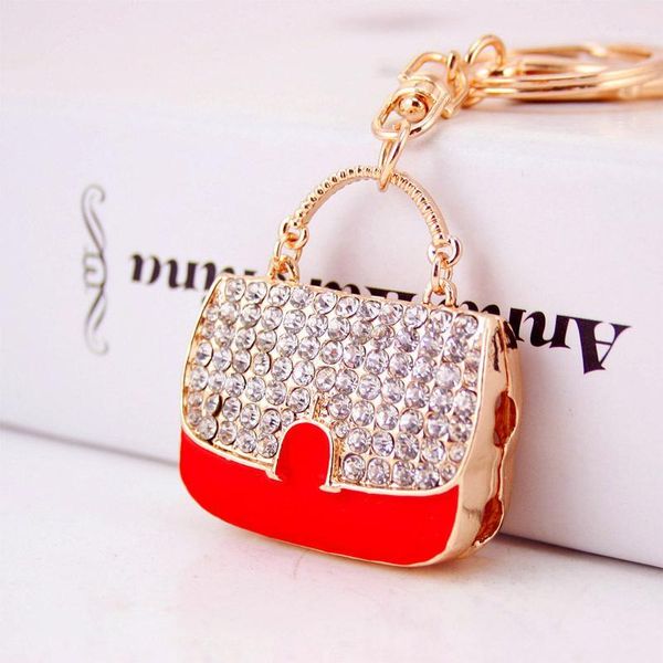 keychains fashion woman bag shape key chain commemorative gift couple jewelry red paint inlaid czech rhinestone 3 colors1, Silver
keychains fashion woman bag shape key chain commemorative gift couple jewelry red paint inlaid czech rhinestone 3 colors1, Silver