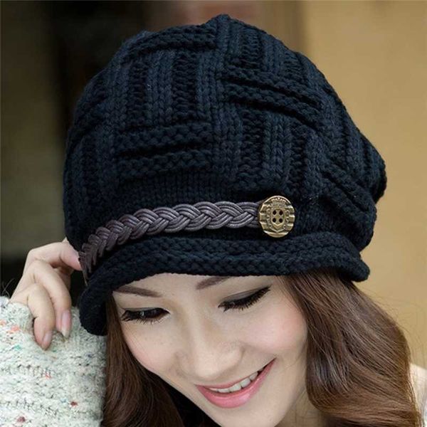 gaoke caps winter hat women men warm fashion button solid hip-hop beanies comfortable knitting hat, Blue;gray
gaoke caps winter hat women men warm fashion button solid hip-hop beanies comfortable knitting hat, Blue;gray