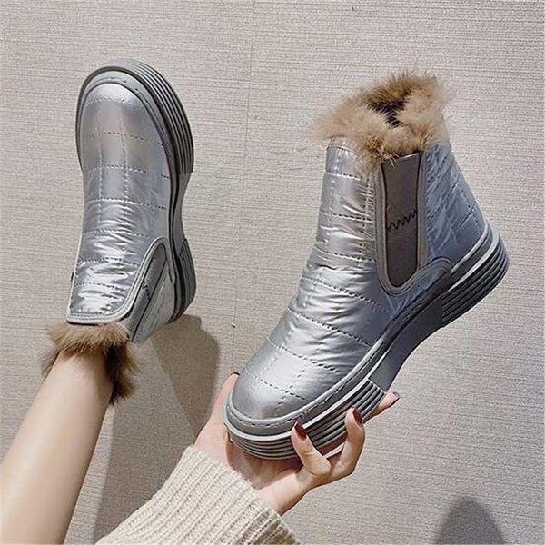 2021 new women's winter anti-slip snow-proof dthick water-thick teddy super black silver fashion boots shoes 35-40 gmgw
2021 new women's winter anti-slip snow-proof dthick water-thick teddy super black silver fashion boots shoes 35-40 gmgw