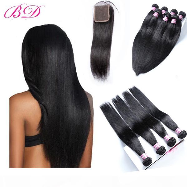 100% malaysian indian brazilian peruvian silky human hair weave double wefts dyeable full cuticle 3 bundles with lace closure, Black
100% malaysian indian brazilian peruvian silky human hair weave double wefts dyeable full cuticle 3 bundles with lace closure, Black