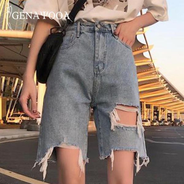 genayooa vintage demin jeans shorts high waist ripped hole shorts women streetwear casual loose jeans biker 2020 summer1, White;black
genayooa vintage demin jeans shorts high waist ripped hole shorts women streetwear casual loose jeans biker 2020 summer1, White;black