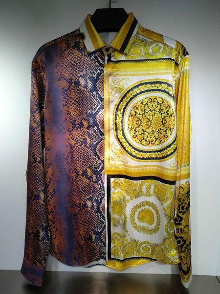 luxurys designers dress shirt menswear fashion society black men solid color business casual mens long sleeve -3xl1166, White;black 
luxurys designers dress shirt menswear fashion society black men solid color business casual mens long sleeve -3xl1166, White;black