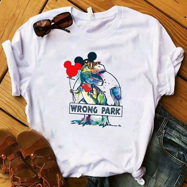 summer new cute cartoon wrong park dinosaur mouse ear prined harajuku women shirts t-shirt 90s girls tee, White
summer new cute cartoon wrong park dinosaur mouse ear prined harajuku women shirts t-shirt 90s girls tee, White