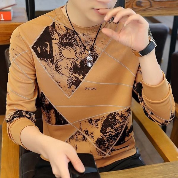 goods in great demandautumn new long-sleeved korean style round neck panel pullover hoody t-shirt trendy and casual men's top, White;black
goods in great demandautumn new long-sleeved korean style round neck panel pullover hoody t-shirt trendy and casual men's top, White;black