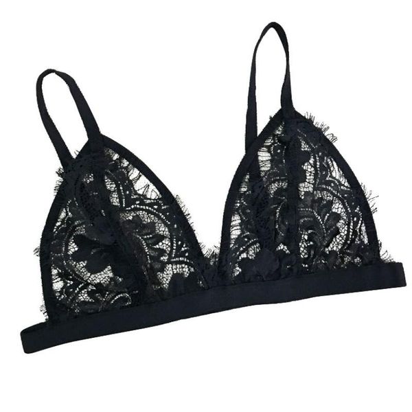 lady woman floral sheer hollose out lace triangle bralette bra bustier crop unpadded mesh, Red;black
lady woman floral sheer hollose out lace triangle bralette bra bustier crop unpadded mesh, Red;black