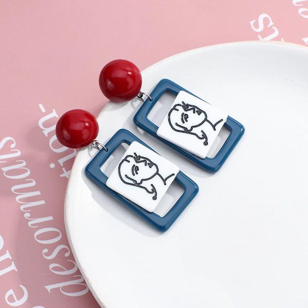 aensoa unique women face dangle earrings square geometric drop earrings 2021 retro vintage pendant statement jewelry, Silver
aensoa unique women face dangle earrings square geometric drop earrings 2021 retro vintage pendant statement jewelry, Silver
