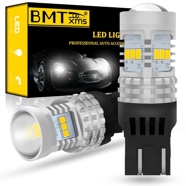 bmt 2pcs t20 w21/5w 7443 7444 srck for lada lada kalina granta vesta auto drl daytime running lights bulbs canbus white bright
bmt 2pcs t20 w21/5w 7443 7444 srck for lada lada kalina granta vesta auto drl daytime running lights bulbs canbus white bright