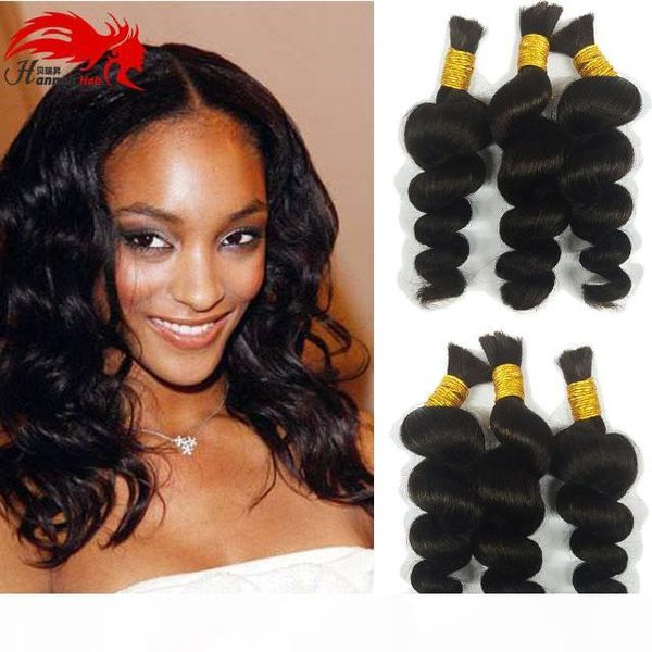 human hair for micro braids bulk hair no weft brazilian virgin loose wave human remyn hair braiding, Black
human hair for micro braids bulk hair no weft brazilian virgin loose wave human remyn hair braiding, Black