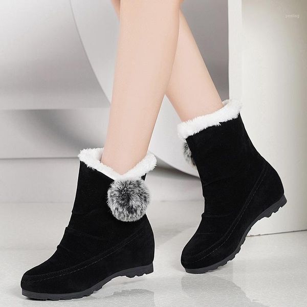 snow boots women's 2020 autumn winter fashion short boots flat anti-slip thick fur warm ankle female casual comfort shoes1, Black
snow boots women's 2020 autumn winter fashion short boots flat anti-slip thick fur warm ankle female casual comfort shoes1, Black