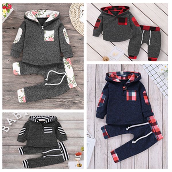 boys girls christmas clothing sets tracksuit black red gridding hoodie+ pants toddler suits kids baby sweatshirt clothes outfits, White
boys girls christmas clothing sets tracksuit black red gridding hoodie+ pants toddler suits kids baby sweatshirt clothes outfits, White