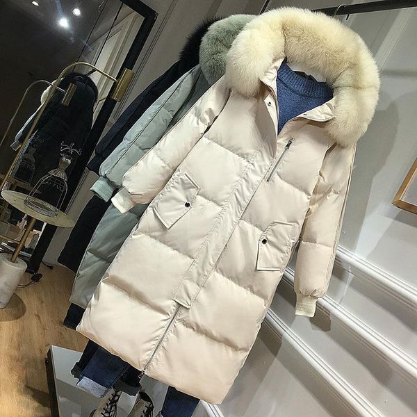 the season factory clearance 2021 new knee down jacket length whom long thickening han edition bread clothing in winter, Black
the season factory clearance 2021 new knee down jacket length whom long thickening han edition bread clothing in winter, Black