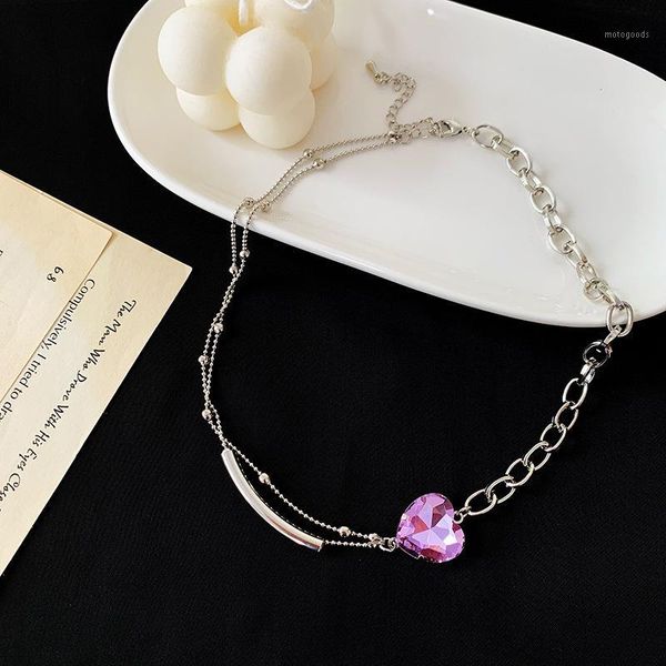 2020 love heart shape necklace female fashion design feeling necklace ins cold wind collarbone chain1, Golden;silver
2020 love heart shape necklace female fashion design feeling necklace ins cold wind collarbone chain1, Golden;silver