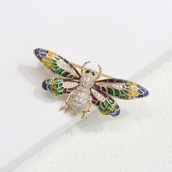brand crystal rhinestones and enameled bee brooch pins for women fashion costume jewelry accessories 201009, Gray
brand crystal rhinestones and enameled bee brooch pins for women fashion costume jewelry accessories 201009, Gray