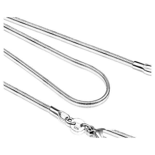 925 sterling silver snake chain necklace for woman lobster clasps smooth chain fashion jewelry gift size 1mm 16 18 20 22 24 inch ignjl
925 sterling silver snake chain necklace for woman lobster clasps smooth chain fashion jewelry gift size 1mm 16 18 20 22 24 inch ignjl