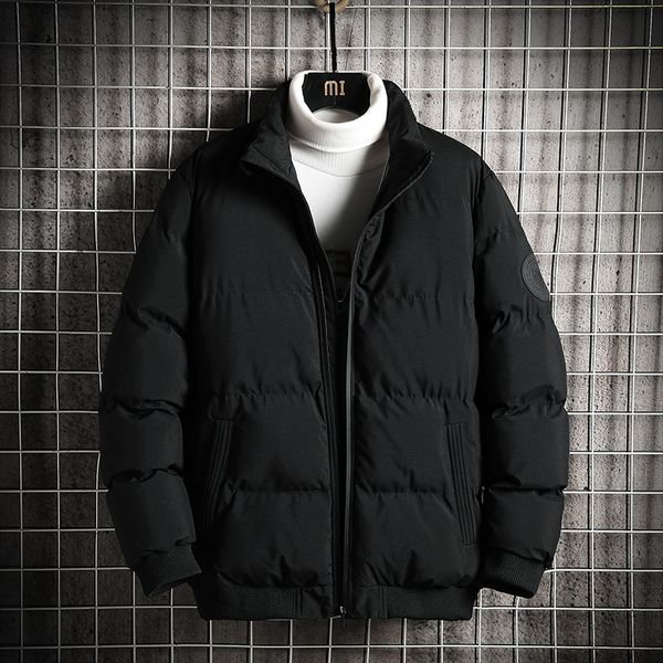 m-4xl winter new warm quality youth men's leisure down jaet 2020-p50, Black