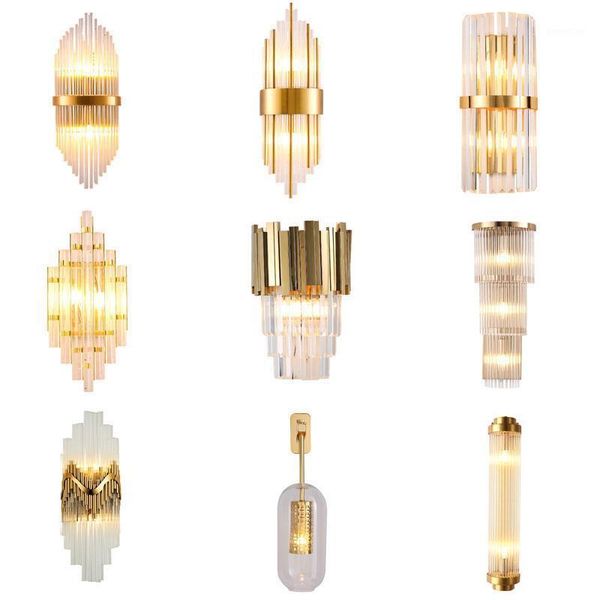 american luxury crystal wall lamp modern simple living room bedroom bedside lamp decor home wall sconce light fixture luminaria1
american luxury crystal wall lamp modern simple living room bedroom bedside lamp decor home wall sconce light fixture luminaria1
