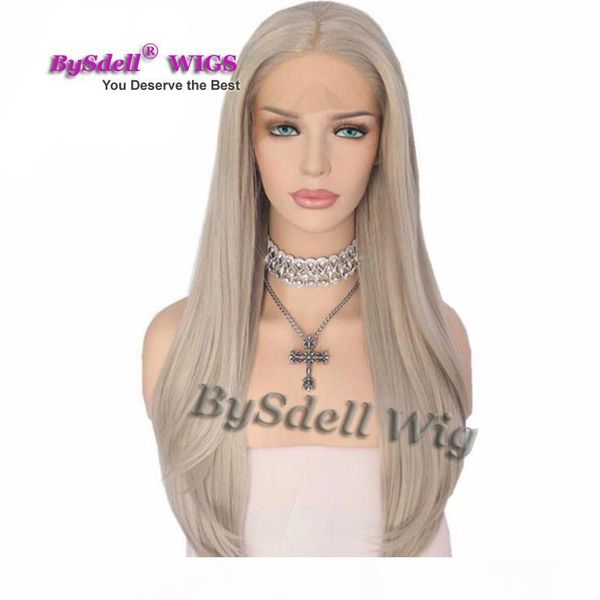 half handmade synthetic ash platinum grey blonde color lace front wig long natural straight women drag queen wigs front lace, Black
half handmade synthetic ash platinum grey blonde color lace front wig long natural straight women drag queen wigs front lace, Black