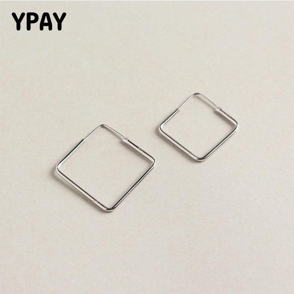ypay real 925 sterling silver geometric square earrings women minimalist hollow hoop earring brinco fine party jewelry yme465, Golden;silver
ypay real 925 sterling silver geometric square earrings women minimalist hollow hoop earring brinco fine party jewelry yme465, Golden;silver