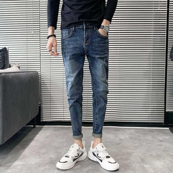 men's jeans autumn skinny men's fashion casual retro blue jean pants men slim streetwear wild hip-hop denim trousers mens 28-341
men's jeans autumn skinny men's fashion casual retro blue jean pants men slim streetwear wild hip-hop denim trousers mens 28-341