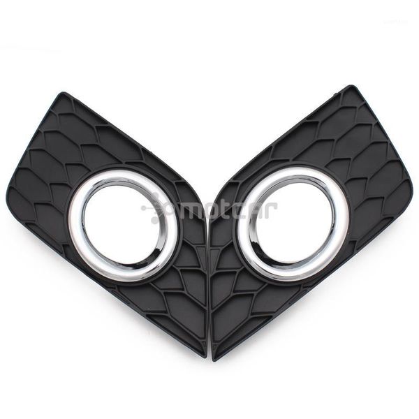 car left/right black plastic + chrome ring side front fog light cover fog lamp frames for sentra 2016-20171
car left/right black plastic + chrome ring side front fog light cover fog lamp frames for sentra 2016-20171
