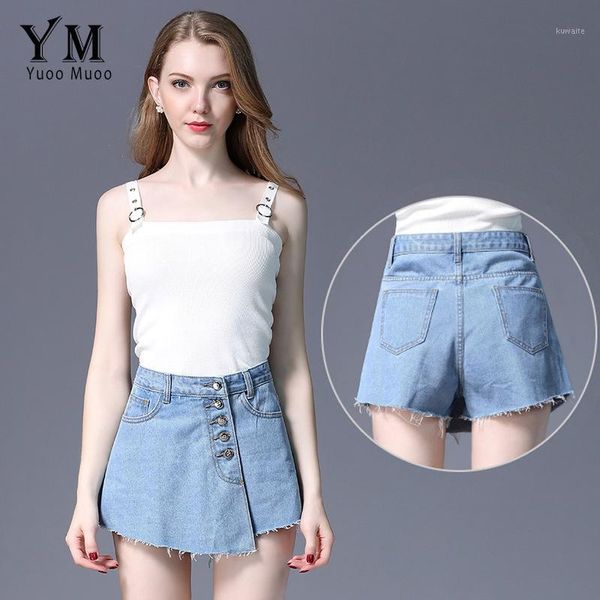 yuoomuoo new style loose women's denim shorts summer high waist vintage wide leg shorts skirt female buttons a line jeans1, White;black
yuoomuoo new style loose women's denim shorts summer high waist vintage wide leg shorts skirt female buttons a line jeans1, White;black