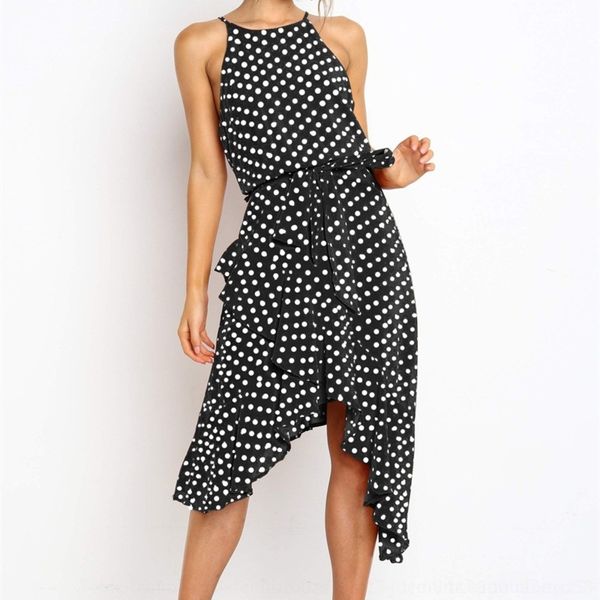 lkmfw women's fashionable polka dot 2 irregular dress summer of 2020 women's dress fashionable polka dot lace-up irregular in in s, Black;gray
lkmfw women's fashionable polka dot 2 irregular dress summer of 2020 women's dress fashionable polka dot lace-up irregular in in s, Black;gray