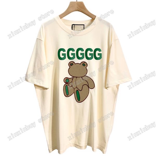 22ss men women designers t-shirts tee bear embroidery jacquard short sleeve man crew neck paris fashion streetwear white black xinxinbuy xs-
22ss men women designers t-shirts tee bear embroidery jacquard short sleeve man crew neck paris fashion streetwear white black xinxinbuy xs-