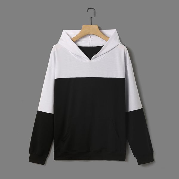 european and american export autumn and winter new solid color printing pullover hoodie sweatshirt 1211, White;black
european and american export autumn and winter new solid color printing pullover hoodie sweatshirt 1211, White;black