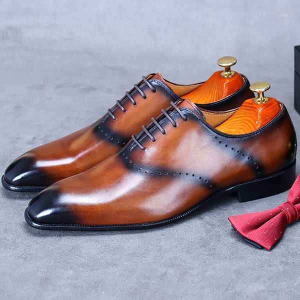 vintage square toe laces man brogue shoes genuine leather formal dress oxfords medallion men's wedding party flats ss7531, Black
vintage square toe laces man brogue shoes genuine leather formal dress oxfords medallion men's wedding party flats ss7531, Black