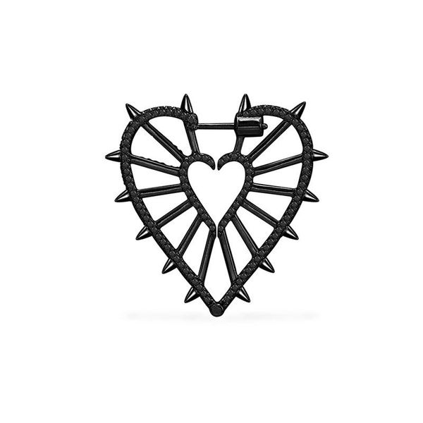 sljely fashion real 925 sterling silver black mono geometric heart earring with spikes zirconia 1pc for women fine brand jewelry
sljely fashion real 925 sterling silver black mono geometric heart earring with spikes zirconia 1pc for women fine brand jewelry
