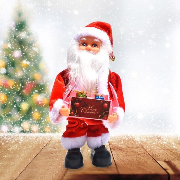 2020 электрический санта-клаус куклы музыка рождественские украшения подарочные игрушки рождественская елка новый год украшение детские пода
2020 электрический санта-клаус куклы музыка рождественские украшения подарочные игрушки рождественская елка новый год украшение детские пода