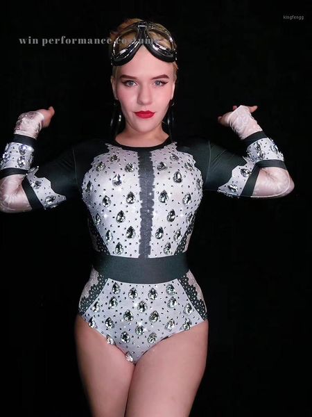 cheering squard big rhinstone elastic bodysuit women bar club dj stage wear party show performance crystal costume female1, Black;red
cheering squard big rhinstone elastic bodysuit women bar club dj stage wear party show performance crystal costume female1, Black;red