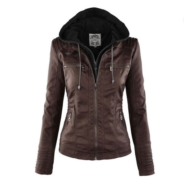 women leather jacket zipper spliced short faux leather jackets women loose plus size jacket winter coat women suede jacket 201030, Black
women leather jacket zipper spliced short faux leather jackets women loose plus size jacket winter coat women suede jacket 201030, Black