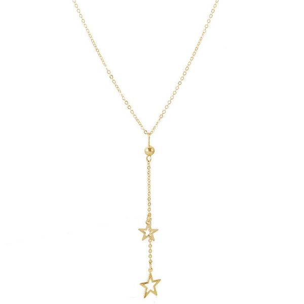 x068 звезда ожерелье женщины choker kolye золотой цвет длинные ожерелья boho подвески collier femme цепочка воротник воротник de moda swy jl, Silver
x068 звезда ожерелье женщины choker kolye золотой цвет длинные ожерелья boho подвески collier femme цепочка воротник воротник de moda swy jl, Silver