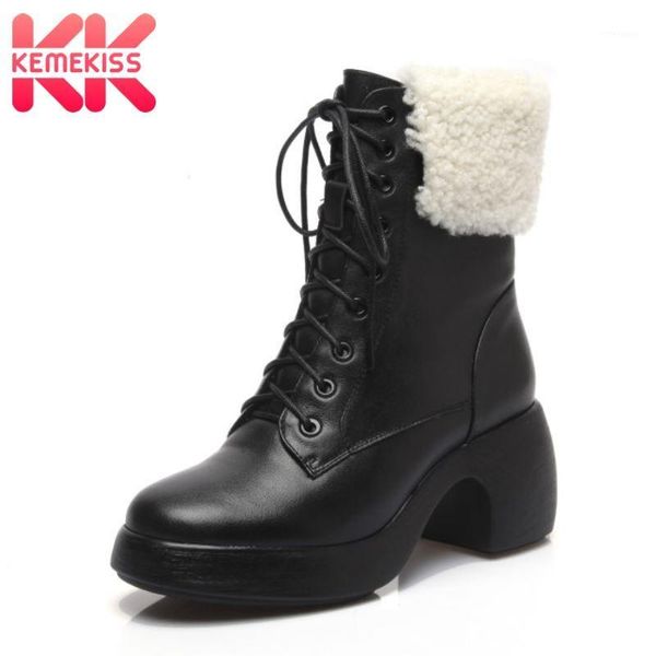boots kemekiss women snow fashion platform real leather warm fur high heel winter shoes woman plush short boot size 34-401, Black
boots kemekiss women snow fashion platform real leather warm fur high heel winter shoes woman plush short boot size 34-401, Black