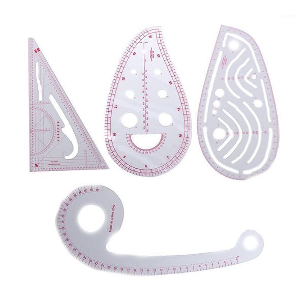 sewing ruler set (4 pieces) - metric ruler set french curve pattern grading dressmaking drawing drafting measuring templat1, Black
sewing ruler set (4 pieces) - metric ruler set french curve pattern grading dressmaking drawing drafting measuring templat1, Black