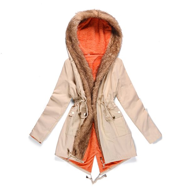 autumn and winter thickening mid-length wool coat parka coat 2020 winter new hooded warm windbreaker cross-border womens clothing, Tan;black
autumn and winter thickening mid-length wool coat parka coat 2020 winter new hooded warm windbreaker cross-border womens clothing, Tan;black