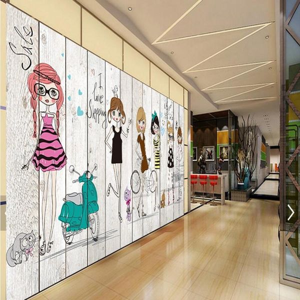 wallpapers dropship custom 3d mural fashion girl wooden background wall restaurant clothing store wallpaper corridor
wallpapers dropship custom 3d mural fashion girl wooden background wall restaurant clothing store wallpaper corridor