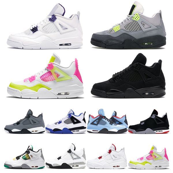 2020 mens trainers basketball shoes 4s jumpman 4 black cat white cement purple cactus jack cool grey bred womens men sports sneakers fashion
2020 mens trainers basketball shoes 4s jumpman 4 black cat white cement purple cactus jack cool grey bred womens men sports sneakers fashion