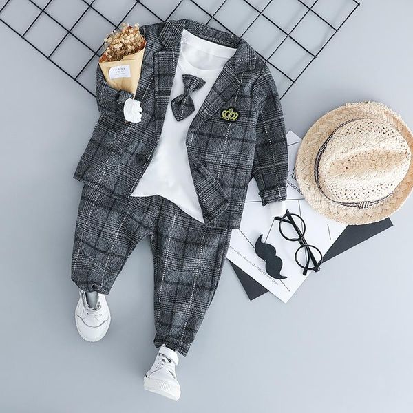 toddler boy clothes baby suit autumn children's suit gentleman coats+t shirt+pants 3pcs bowknot formal infant boys outfits, White
toddler boy clothes baby suit autumn children's suit gentleman coats+t shirt+pants 3pcs bowknot formal infant boys outfits, White