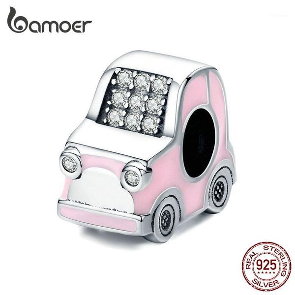 bamoer mini car pink enamel metal charm clear cz bead fit female original 925 charms bracelets or bangle fashion jewelry scc13801
bamoer mini car pink enamel metal charm clear cz bead fit female original 925 charms bracelets or bangle fashion jewelry scc13801