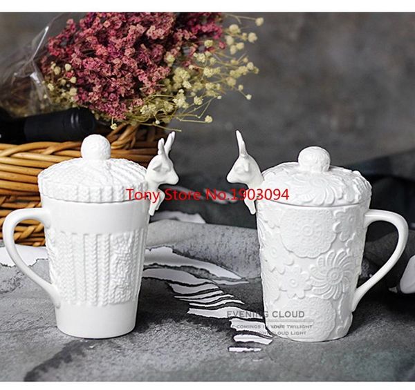 24pcs/lot 3d amimal couples cups with lid cute milu deer coffee cup milk cups snow ceramic mug breakfast cup creative gift
24pcs/lot 3d amimal couples cups with lid cute milu deer coffee cup milk cups snow ceramic mug breakfast cup creative gift